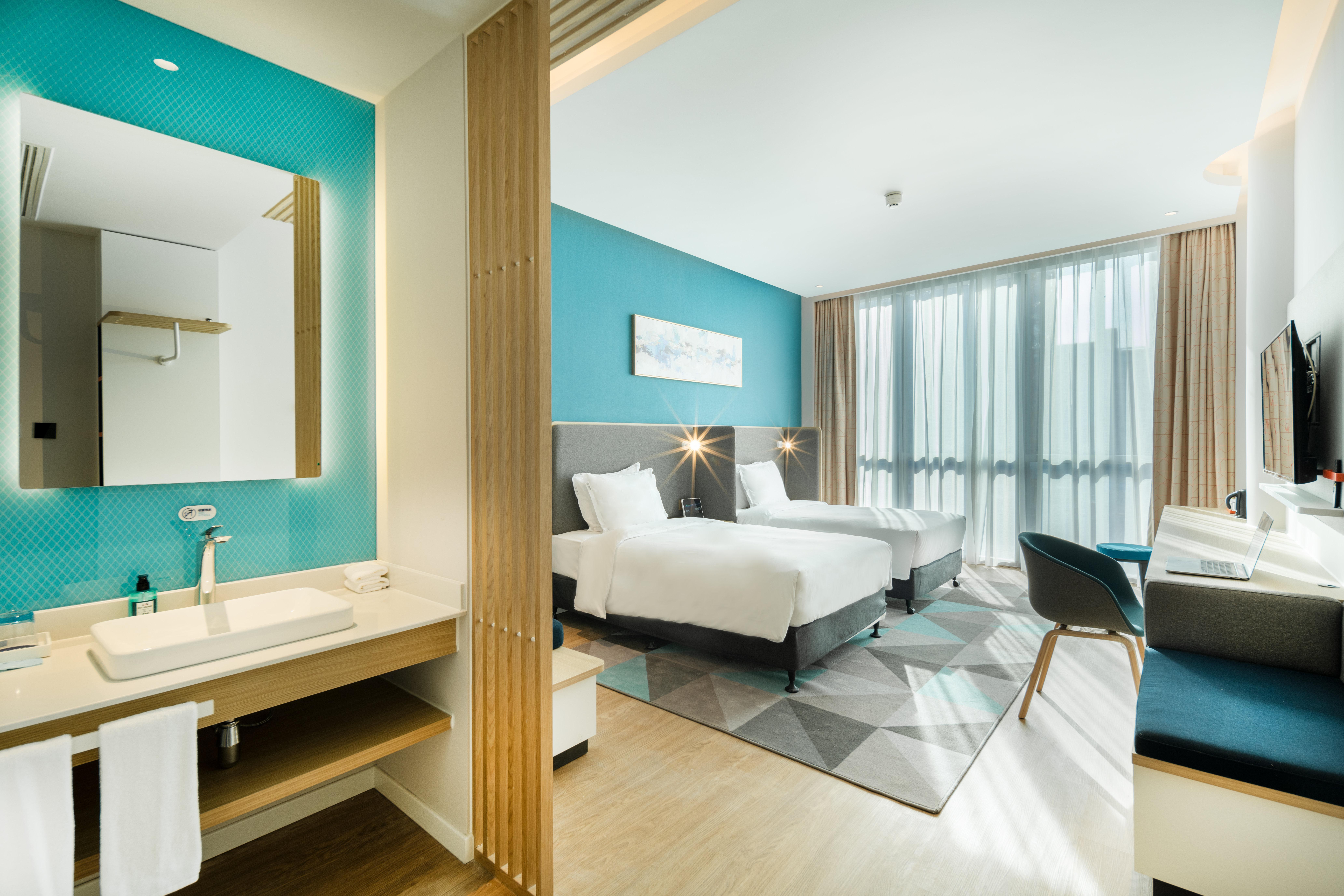 Holiday Inn Express Shanghai Pudong Zhangjiang By Ihg Kültér fotó