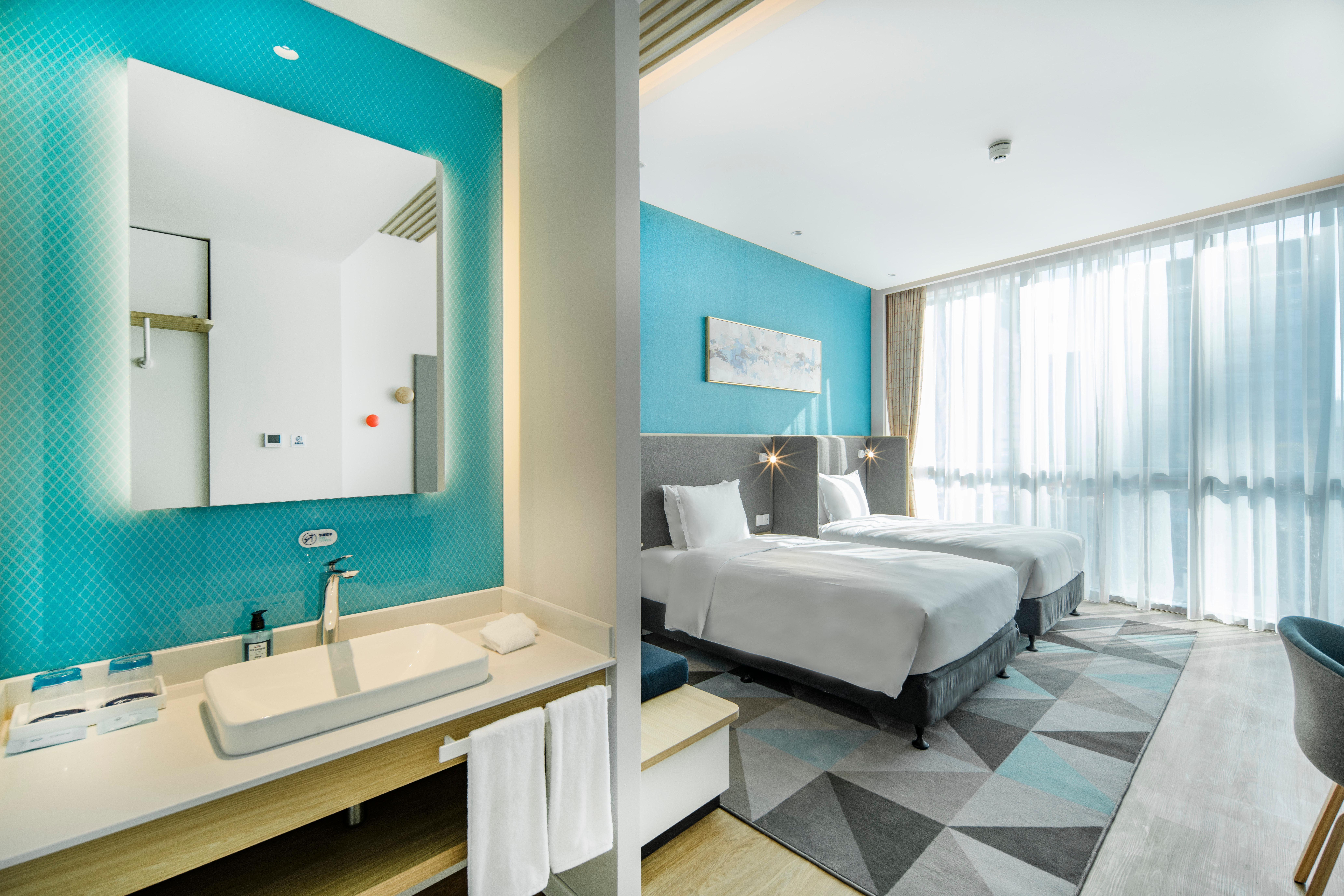 Holiday Inn Express Shanghai Pudong Zhangjiang By Ihg Kültér fotó